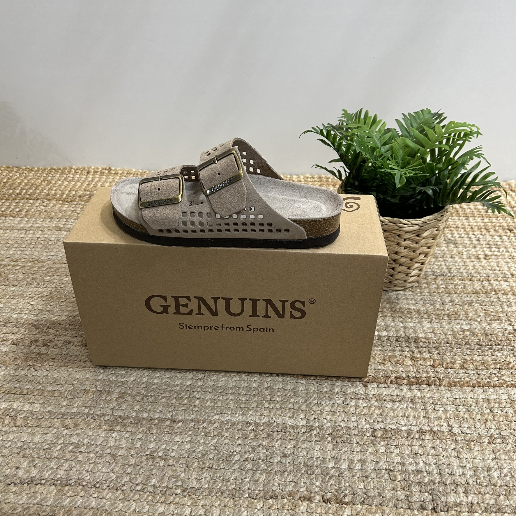 Sandalias Honolulu Velour Mujer - Imagen 2